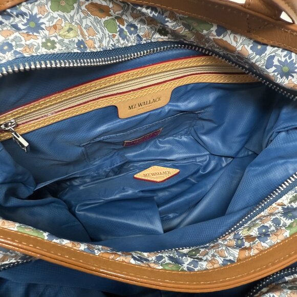 MZ Wallace Medium Astor Liberty Fabric Poppy Forest Floral Crossbody Handbag - Picture 9 of 9